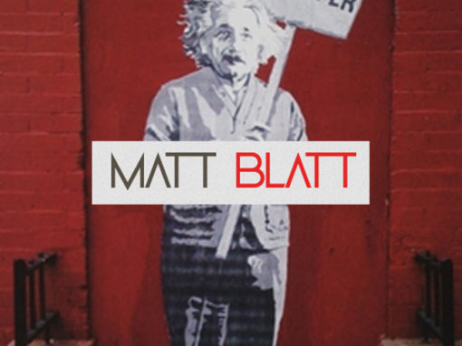 Matt Blatt: Mr Brainwash Canvas Print